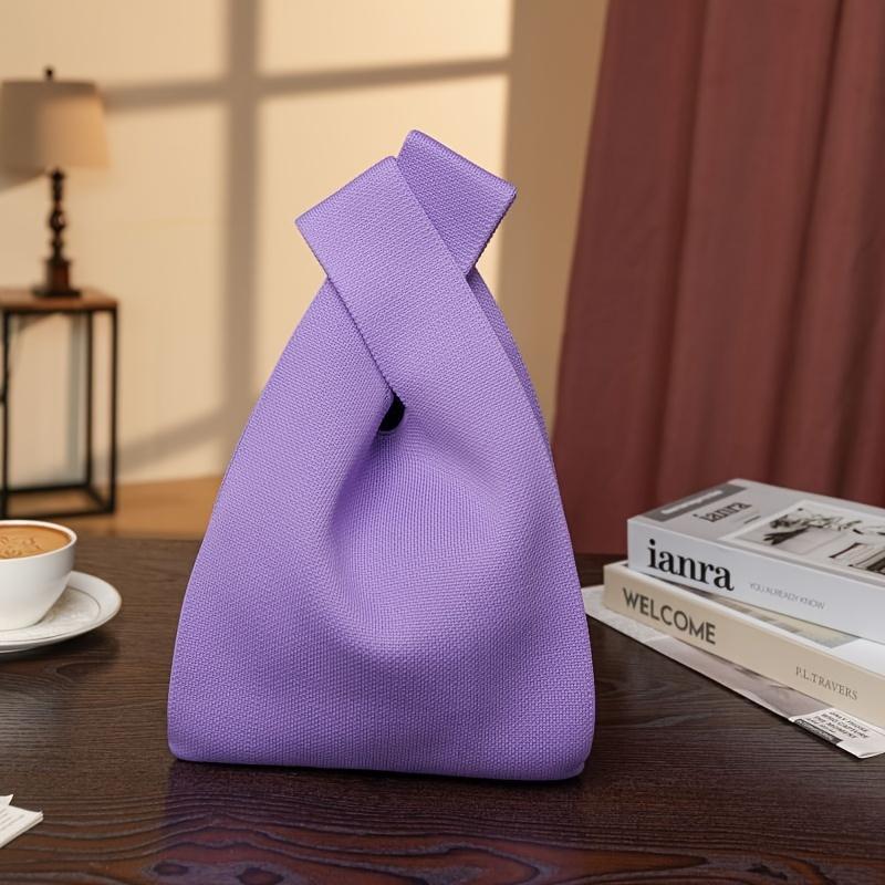 Mini-Strick-Umhängetasche für Damen, Lässige Handtasche für den täglichen Gebrauch
