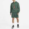 Jordan Essentials Fleece Hoodie Mit Jumpman Basketball Print Herren Hoodie Grün DC9714-333