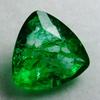 Natural Colombian Emerald Trillion Cut 6 Carat Green CERTIFED Loose Gemstone A-5897