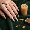Nail Art Stickers Halloween Stickers, Ghost Flower Skull Spider Web Self-Adhesive DIY Decorations Manicure Decals, Supplies for Women Girls