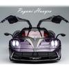 1/24 Alloy Die-casting Metal Pagani Huayra Dinastia Car Model Toys with Sound and Light Functions,Pull Back,Adults and Children Are Suitable for Gifts