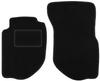 Black Front Floor Mats For: Volvo 740 / 760 Sedan, Station Wagon (1984-1991)
