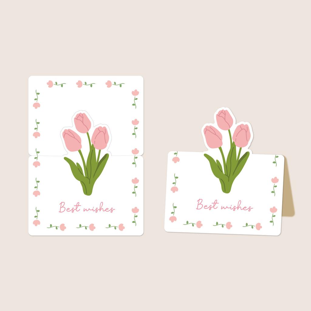 10-30 Pcs foldable Thank You Card Thank You For Your Order Card Praise Labels For Small Businesses Decor For Small Shop Gift