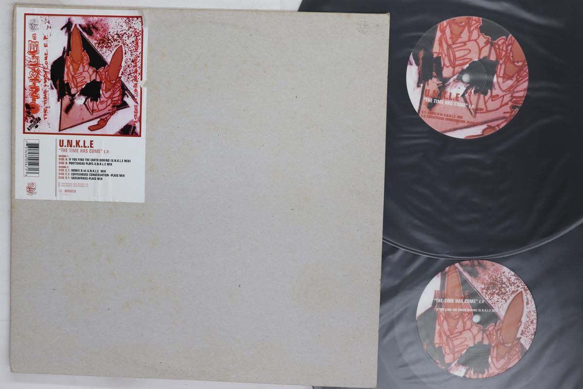 

12inch Record U.N.K.L.E The Time Has Come E.p. MW028 MO WAX 1996 UK Dance Electronica Used