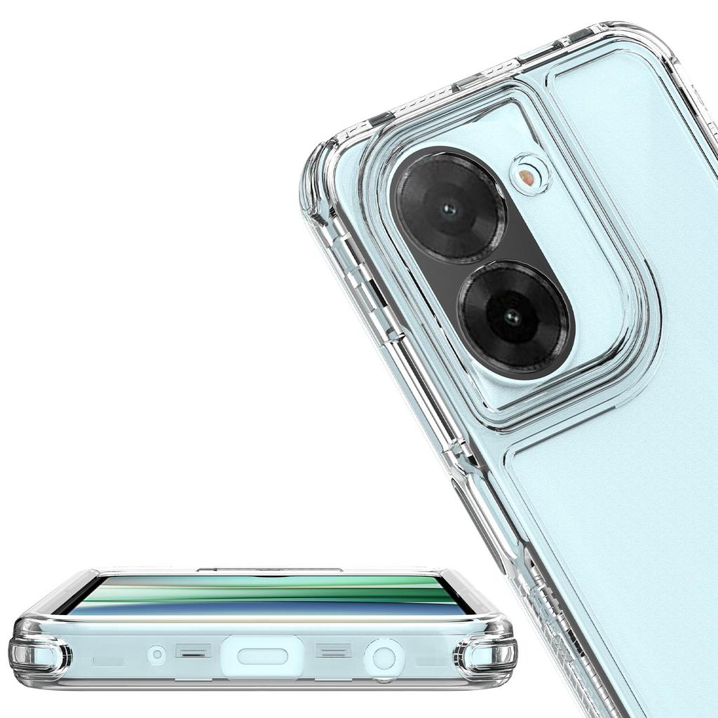 For Xiaomi Redmi A5 4G (171.7mm)/Poco C71 4G Case Anti Scratch Acrylic TPU Clear Phone Cover
