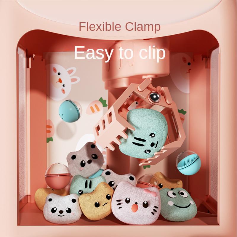 Automatic Coin Operated Play Mini Claw Machine Kids Electric Arcade Crane Twisted Egg Doll Machines Toys Children Birthday Gifts