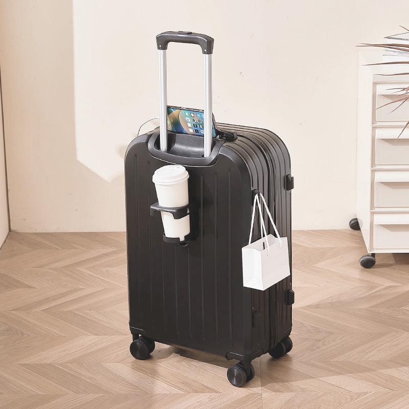 2025 Travel Suitcase: 20-Inch Silent Trolley for Women, Men, and Kids.