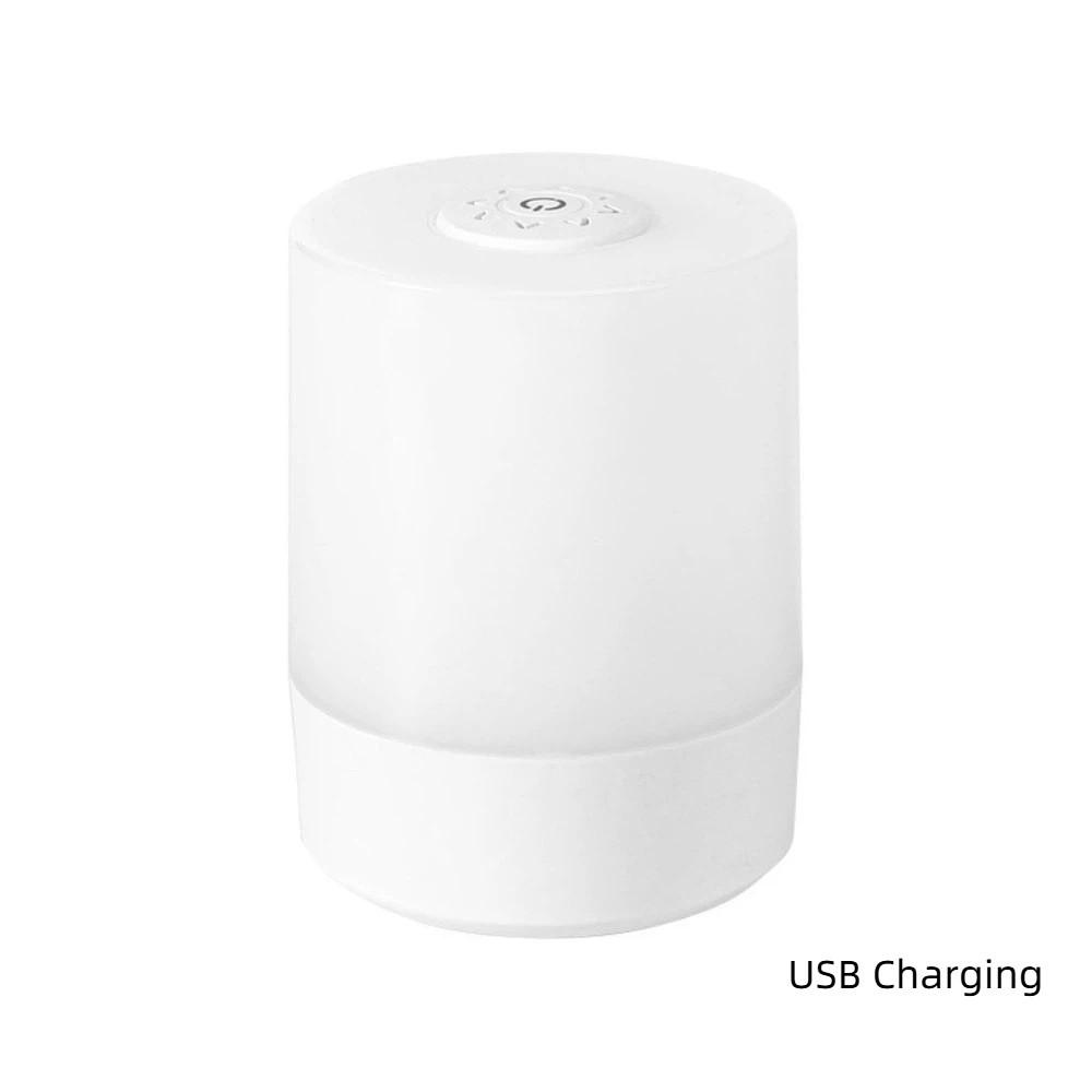 Decoration 3 Colors Dimmable Led Night Lights Touch Soft Light Desktop Night Lamps Charging Bedside Lighting Bedroom
