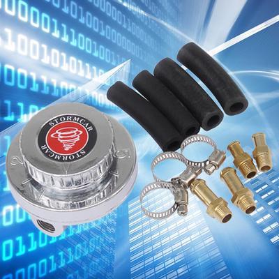 Gunmetal Fuel Pressure Regulator Adjustable Universal for Carburetor Engine