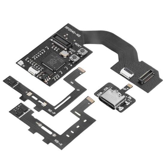 Spillkonsollkabel for Raspberry Pi2040 Chip Enkel installasjon Erstatningsdeler CPU-konsollkabel Strømledning for bryter NS/Lite/OLED
