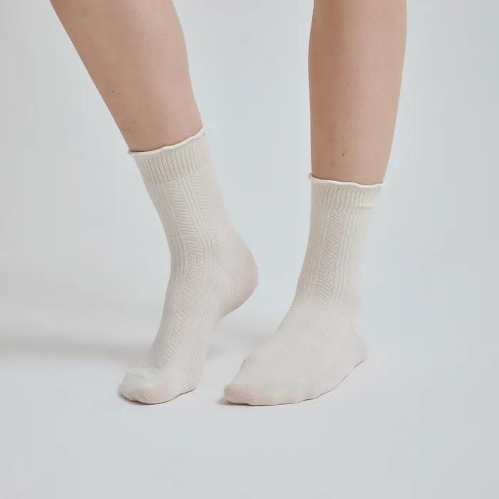 Frill Crew Socks_5 Colors
