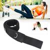 Cotton Fitness Thigh Strap Black Strength Training Accessories Leg Strap  Gym Training