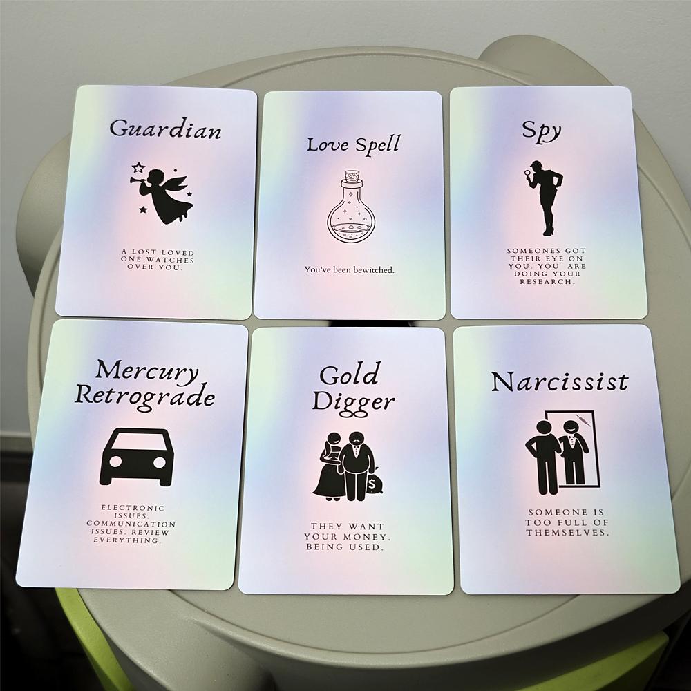 Cosmic Insights Oracle Deck | 41 Cards Giving Tons of Insight and Clarity On Your Daily Life 10.4*7.3cm