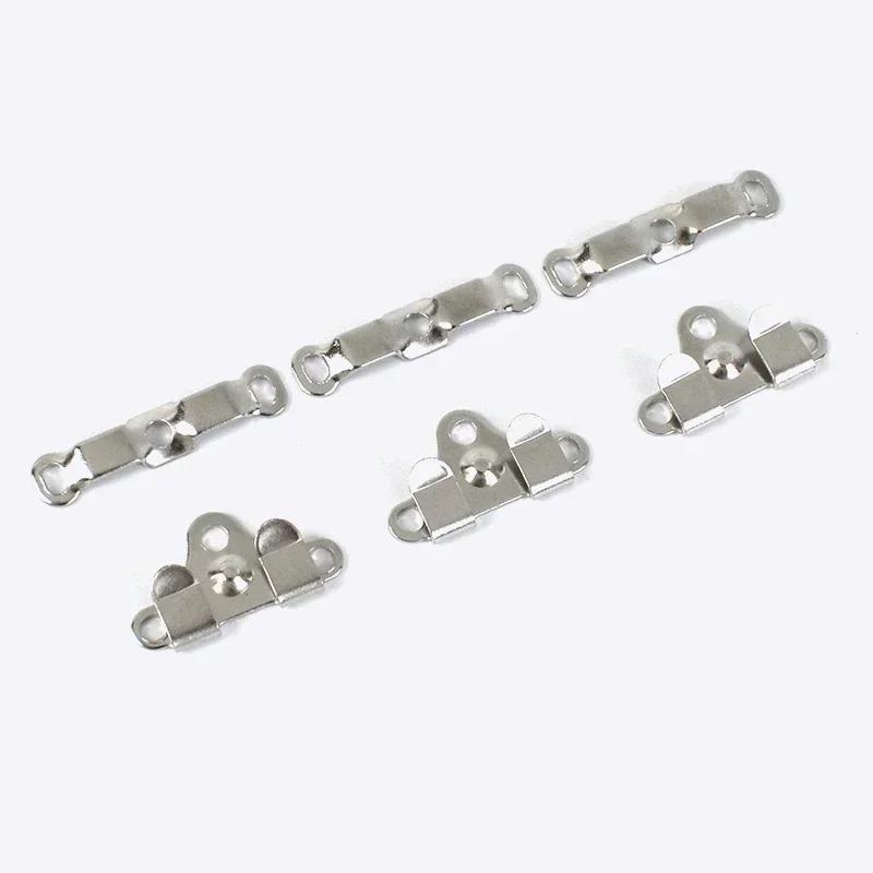 20-100Sets Metal Garment Hook Pant Trousers Button Suit Coat Adjuster Buckle Women Skirt Invisible Clasp DIY Sewing Accessorie