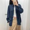 1116 Spring New Women's Denim Loose Shirt Women's Washed Products Long Sleeve Shirt Thin Jacket 171717