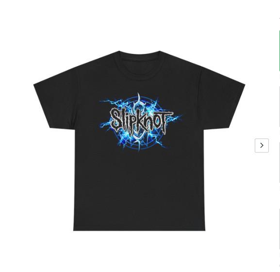SLIPKNOT Синий Хаос Винтажная Редкая Футболка Унисекс Футболка XXXXL