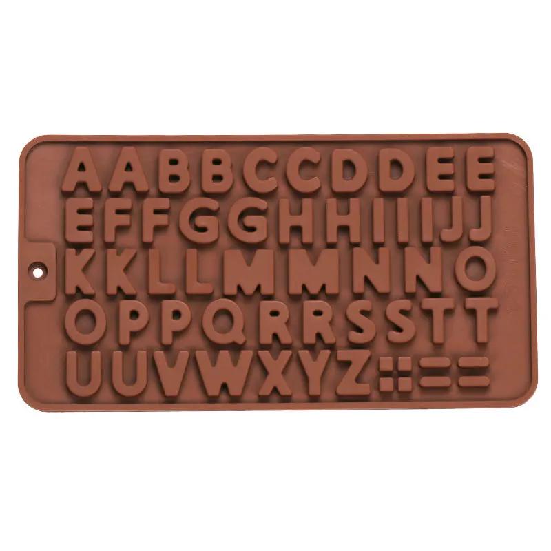 Beautiful Numbers 3D Silicone Mold with Stick Hole Cookware Dining Bar Non-Stick Cake Decorating Fondant Mold