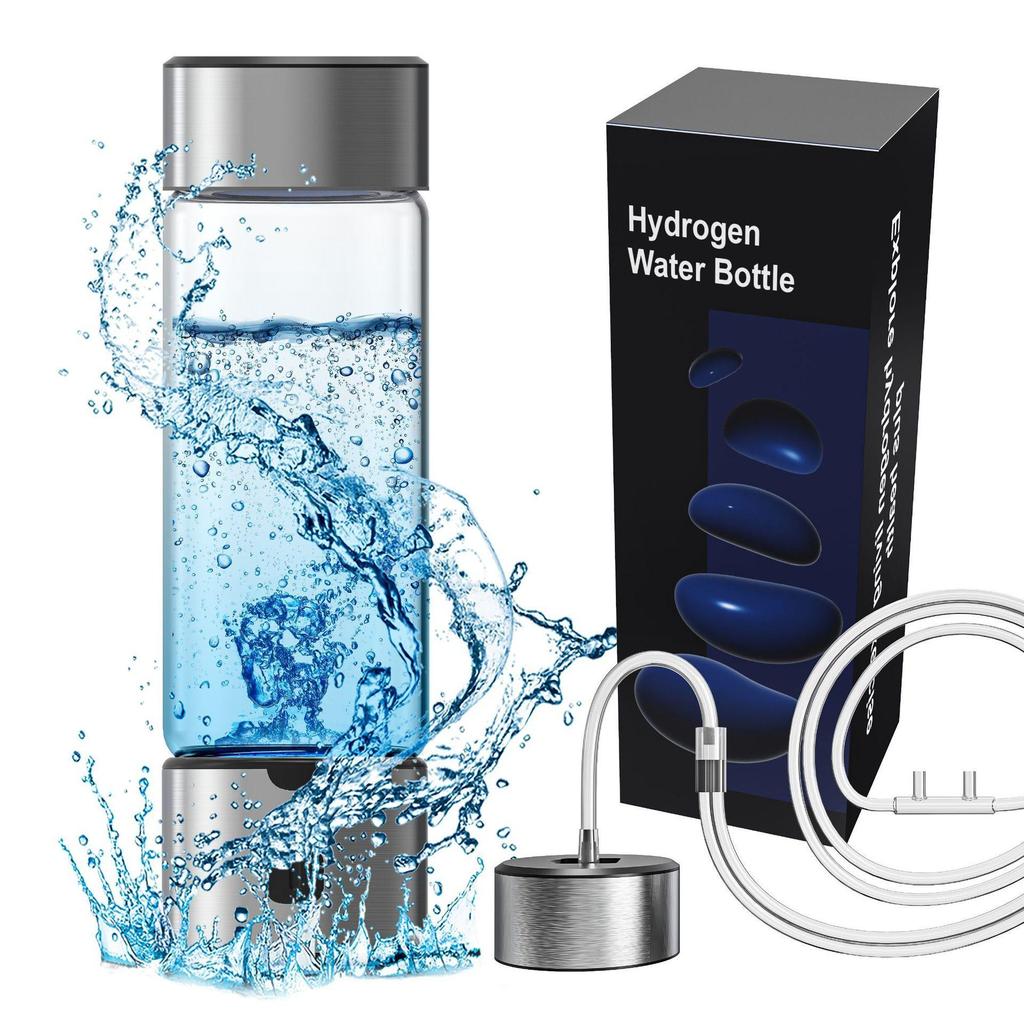 Fifth-Gen Hydrogen-Rich Water Cup: Two-in-One Electrolytic Hydrogen Generator and Hot-Selling Bottle.