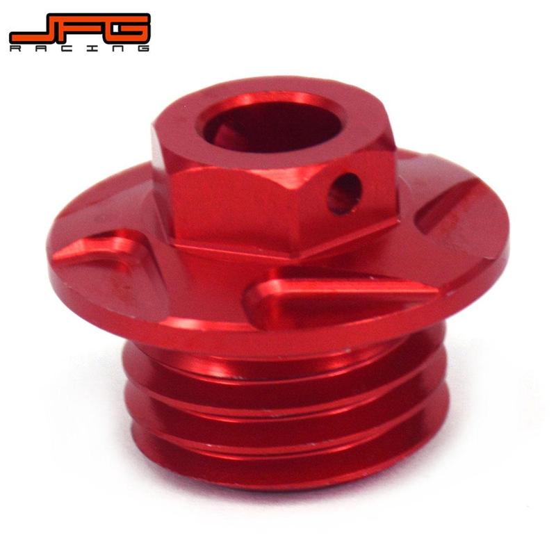Motorcycle CNC Fork Guard Engine Timing Oil Filter Plugs Bolts Set For Honda CRF250R CRF450R CRF450X CRF 250 450 R X 2002-2017