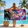 Stranger Things Fashion Beach Towel: Ideal for Summer Adventures Soft, Absorbent and Quick Drying Suitable for Swimming and Bathing