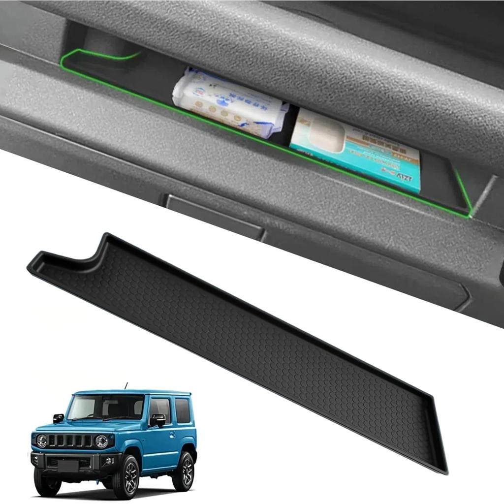 Eiksouvi Center Console Tray for Suzuki Jimny Nomad JC74W Jimny Nomad Parts Storage Easy 1 Piece Suzuki Jimny Nomad JC74 Upper Passenger Seat 5-Door