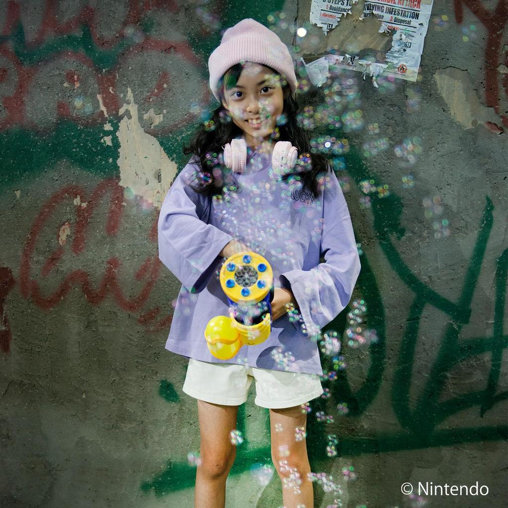 Splash Spinner A Bubble Shooter That Shoots Soap Bubbles