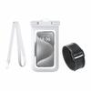 Fashion Adjustable Strap Waterproof Phone Pouch Armband Lightweight Transparent Hanging Neck Bag PVC Touch Screen Dry Bag Pool
