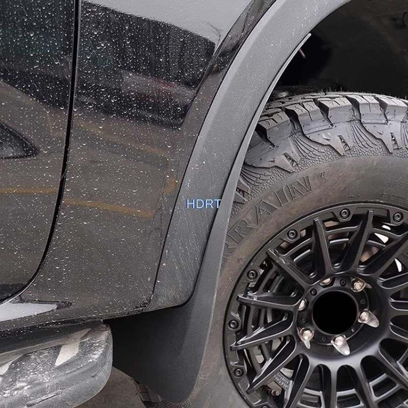Car Styling Front Rear Mudguard Cover For Ford Ranger T9  + Fender Mud Guard Flap Splash Flap Plate Mudflapor Accessories