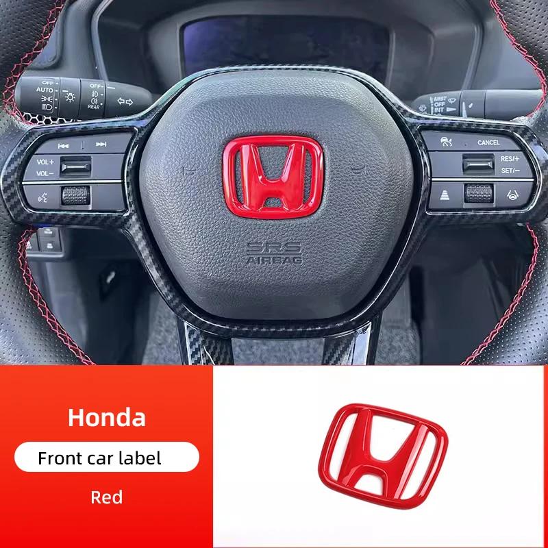 ABS Car Logo Auto Front Grille Emblem Trunk Sticker Accessories For Honda Civic Type-R Accord 8th 9th 9.5th 10th 11th Generation