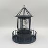 LED Solar drehender Leuchtturm: Europäische Stil Outdoor Dekoration