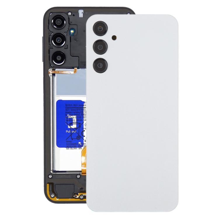 

For Samsung Galaxy A24 SM-A245 Back Cover with Camera Lens Cover срібний
