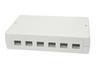 Lanview Surface-Mount Housing For 6/12 Rj45 Sockets, Lvn127774