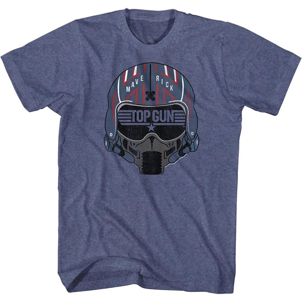 Top Gun Movie Maverick Fighter Pilot Helmet Adult Men s T Shirt XL