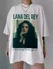 Lana Del Rey Retro Graphic White Shirt Unisex Men Women Unisex T-Shirt
