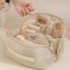 Hand-held Cosmetic Bag Large Capacity Toiletry Organizer Bag Mesh Makeup Bag  Wash Bag