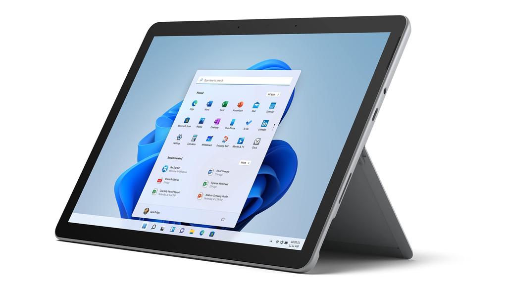 Microsoft Surface Go 3 Office Home Breakfast 2021 Intel Pentium Gold 6500Y RAM Platinum / & / 10.5-inch / / 4GB/64GB / 8V6-00015