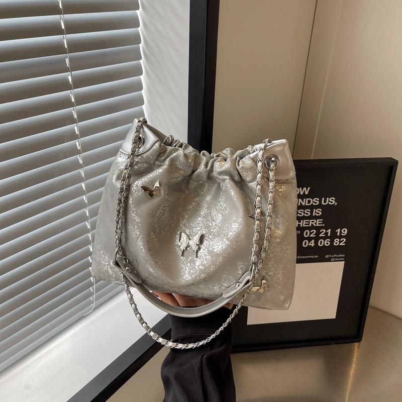 Crossbody Small Bag Women's New Fashion Chain Shoulder Bag Versatile Butterfly Bag