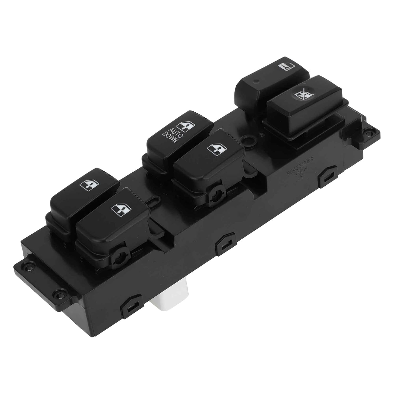 

1 AUTODOWN Power Window Switch No.935702B730 14pins Window Control Switch for Hyundai Santa Fe 2007-2011 Front Left Driver Side Black