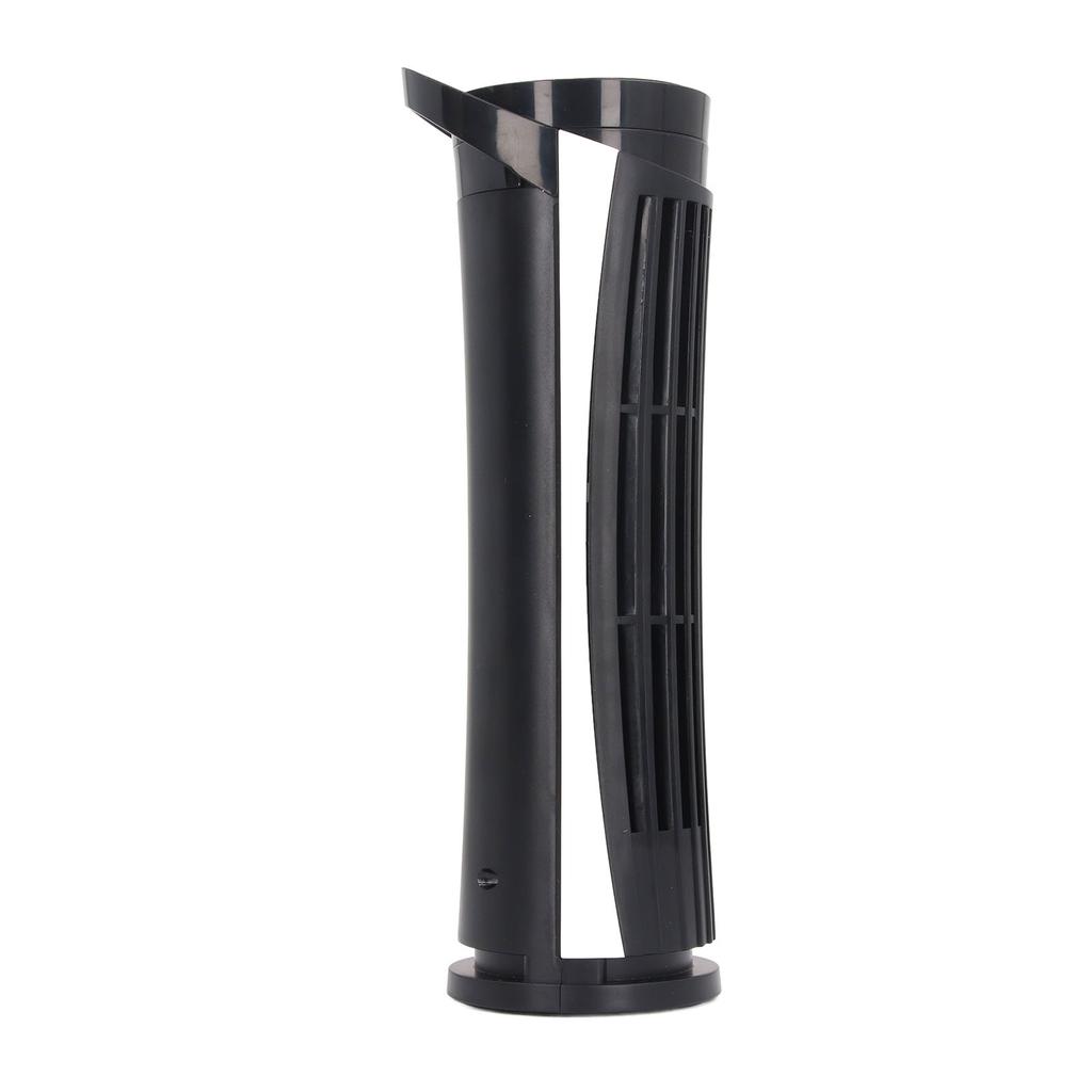 Tower Fan 90 Degree Oscillating Fan with 2 Speeds Light Standing Bladeless Fan 34dB Quiet USB 2.0 for Indoors Bedroom