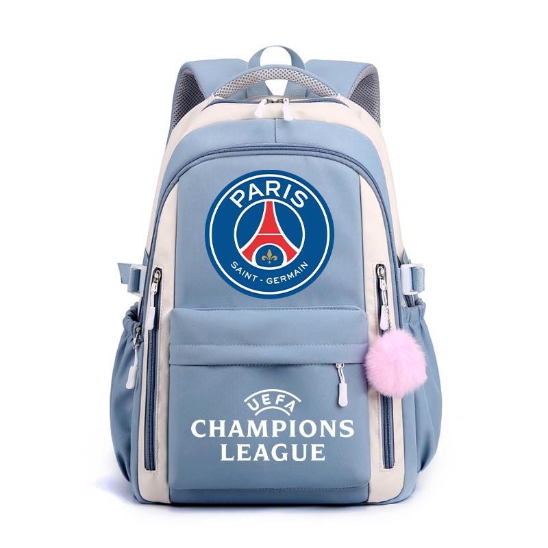 3 Piece School Backpack Set for Students Large Capacity Oxford Cloth Schoolbag with Shoulder Strap and Pencil Case