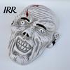 Detailed Retro Zombie Mask Horror Halloween Mask, Realistic Full Face Breathable Eye & Nose Vents, Wrinkled Adjustable Strap for Adults, Scary Costume