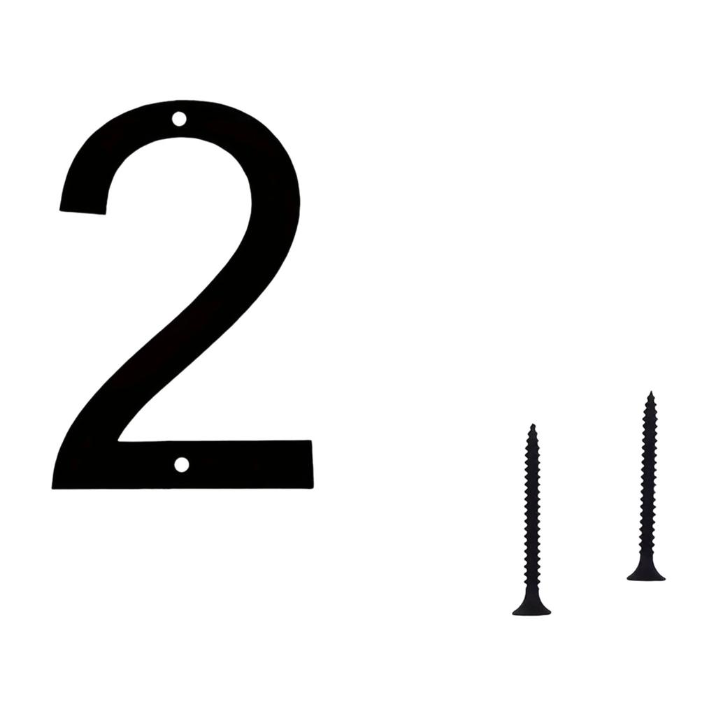 Modern Floating Houses Number Metal Houses Number Rusts Proof Home Address Number/Plaques Metal Mailbox Number Set