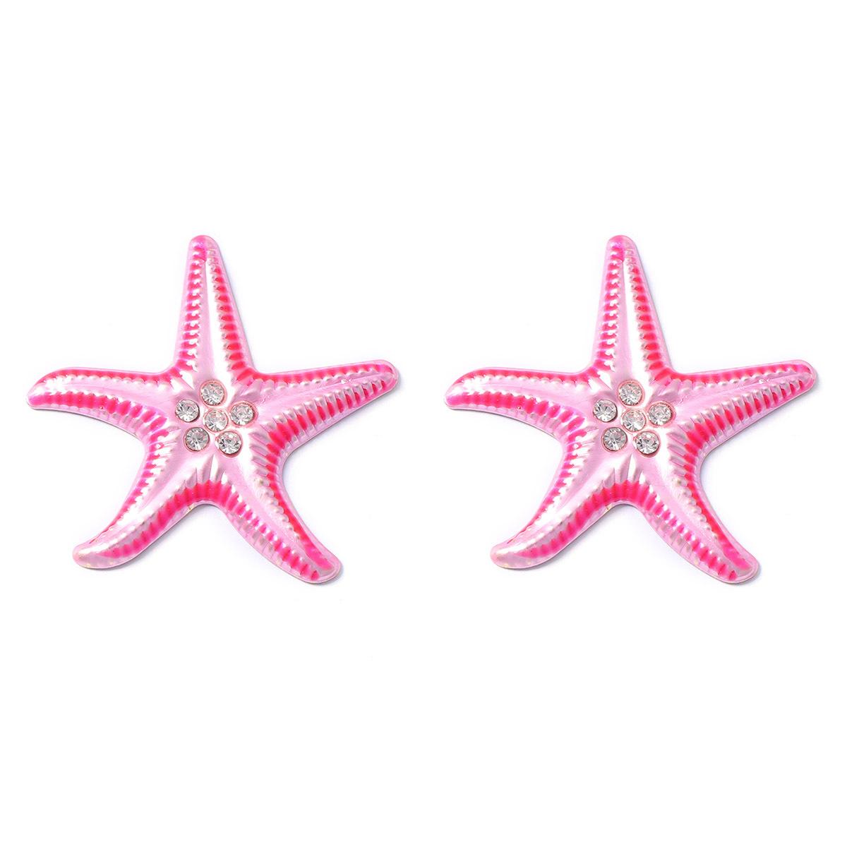 Fashion Trend Vacation Starfish Drop Earrings for Women Ladies Temperament Ocean Style Stud Earrings Party Jewelry Accessories