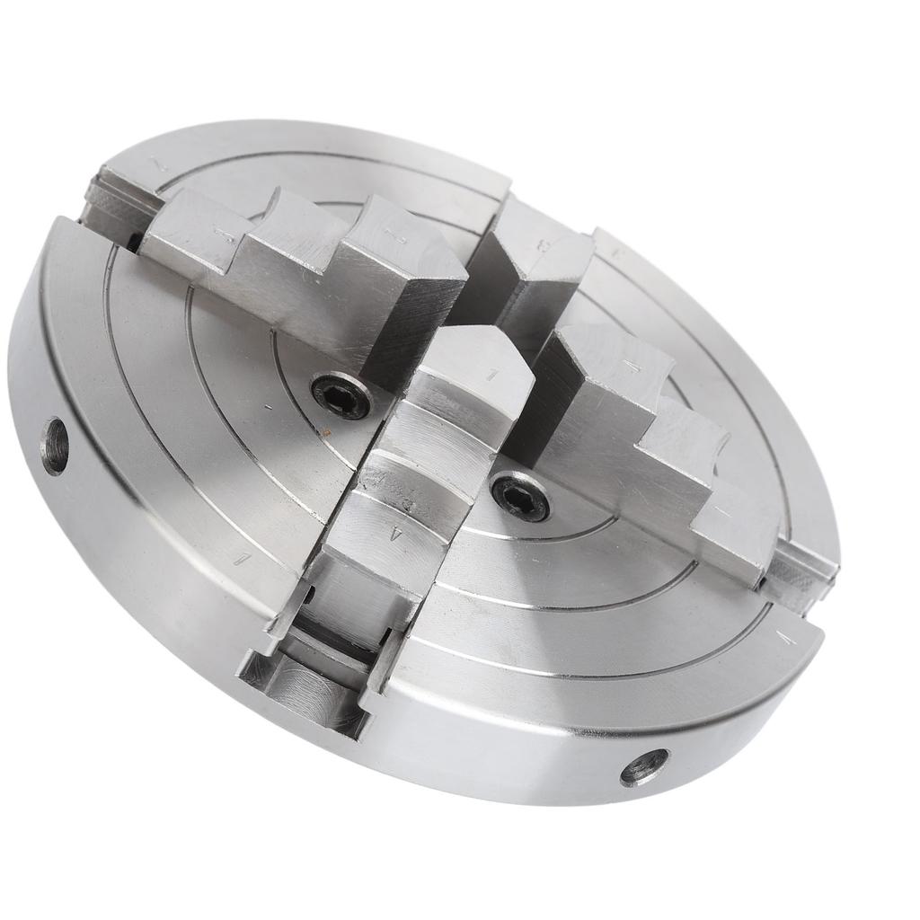 Drehbankfutter 6 Zoll 4 Backen 1Zollx8TPI legierter Stahl selbstzentrierendes Spannfutter Zubehörset