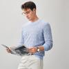 Men's 100% Cashmere Retro Round Neck Sweater