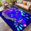 Bride of Chucky Print Rug, Washable Floor Carpet, For Entryway Dorm Laundry Room Office Study, Home Decor Birthday Christmas Gift