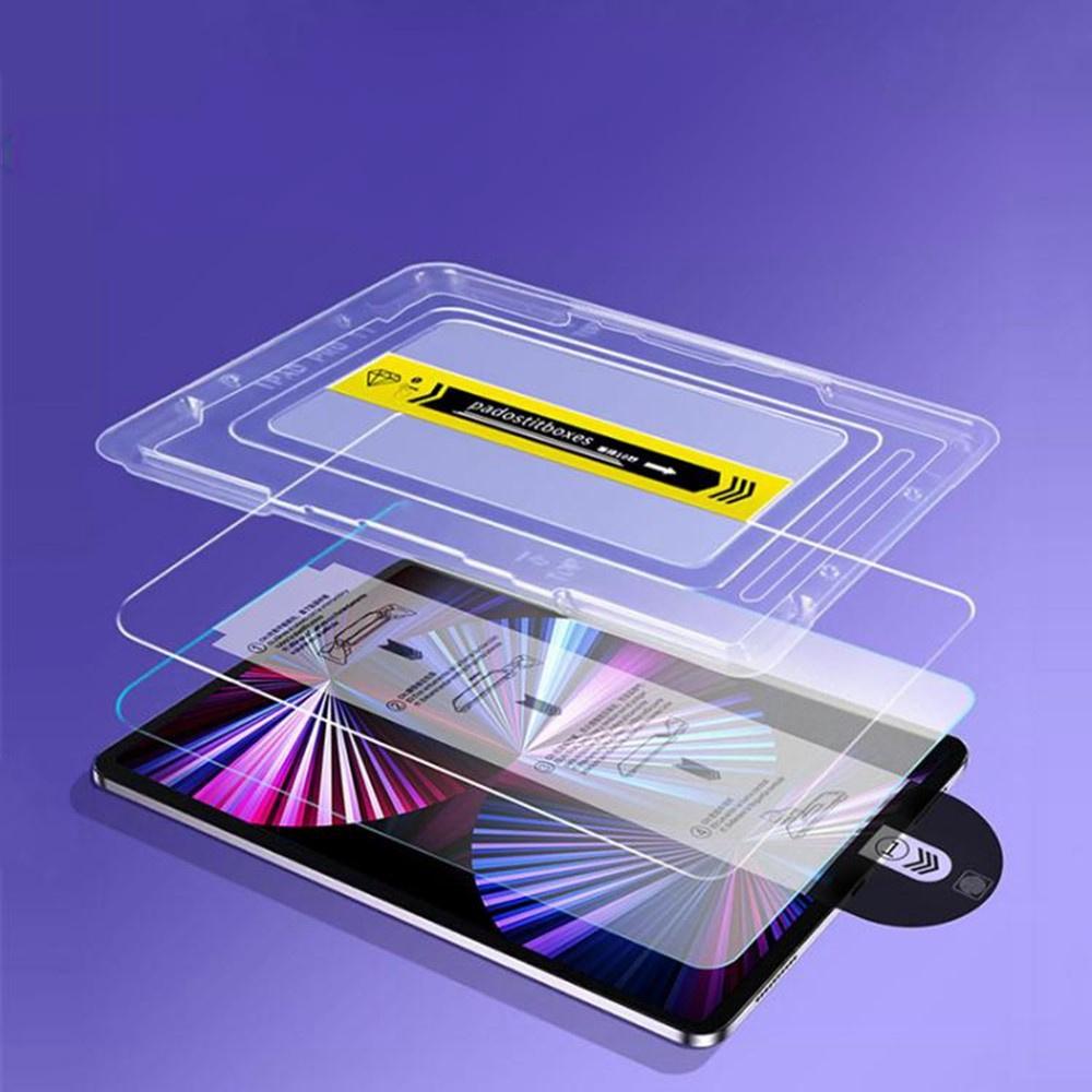 HD Tempered Glass with Automatic Dust Removal Tool for iPad Mini 8.3" A17 Pro 2024 / 2021 (7th/6th Gen.)