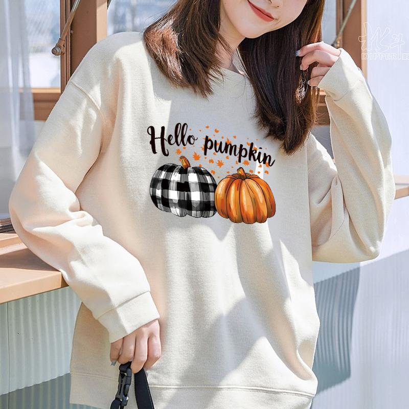 Pumpkin Day T-shirt Heat Patch, Heat-pressed Sweatshirt, Diy Clothing Patch, Easy-to-print Clothing Patch