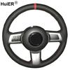2009-2015 Mazda MX-5 RX-8 2009-2013 CX-7 2007-2009 Leather Hand Sewing Car Steering Wheel Cover For | Leather
