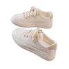 INS Trendy White Shoes Women's  Spring New Wheat Student Women's Sneaker Soft Bottom Casual Sneakers Women's Shoes